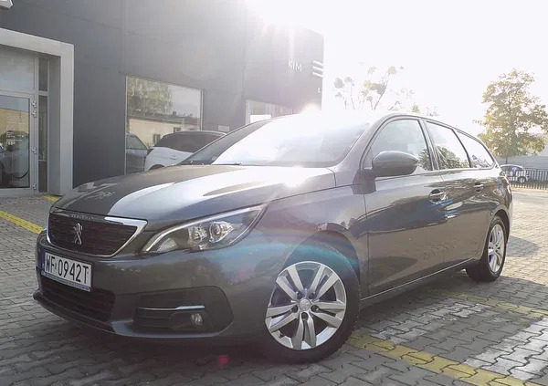 samochody osobowe Peugeot 308 cena 49999 przebieg: 158255, rok produkcji 2019 z Wrocław